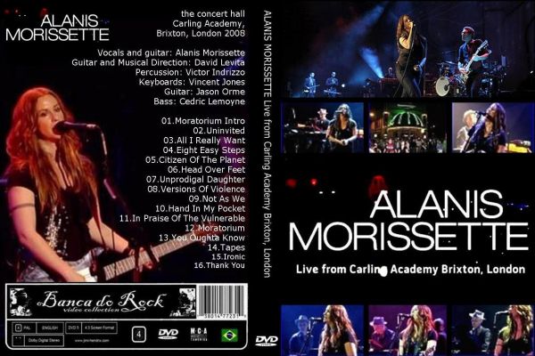 ALANIS MORISSETTE LIVE FROM CARLIN ACADEMY